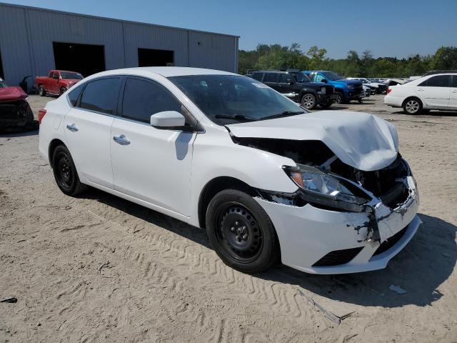 3N1AB7AP8HL641367 - 2017 NISSAN SENTRA S WHITE photo 4