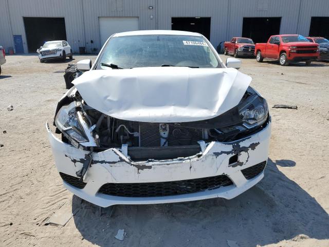 3N1AB7AP8HL641367 - 2017 NISSAN SENTRA S WHITE photo 5