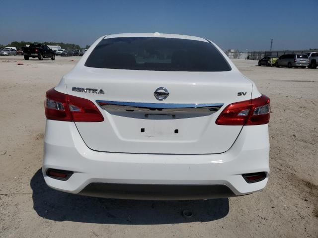 3N1AB7AP8HL641367 - 2017 NISSAN SENTRA S WHITE photo 6