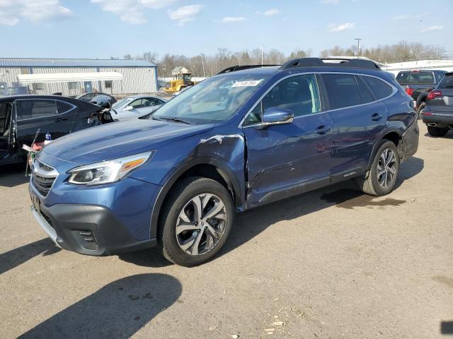 4S4BTANC4N3135508 - 2022 SUBARU OUTBACK LIMITED BLUE photo 1