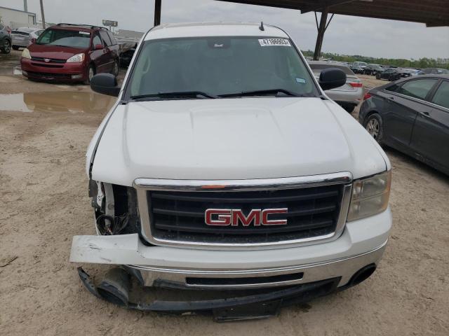 3GTEC23019G288415 - 2009 GMC SIERRA C1500 SLE WHITE photo 5