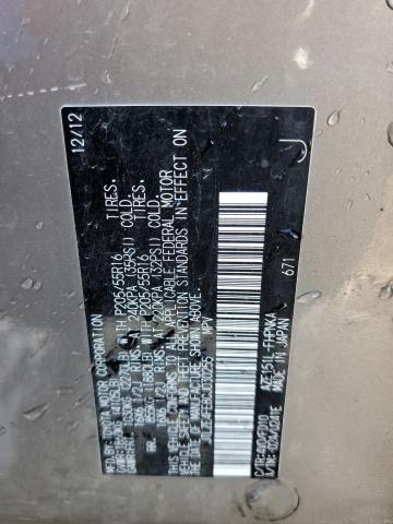 JTLZE4FE8CJ030255 - 2012 TOYOTA SCION XB 黑色 照片 12