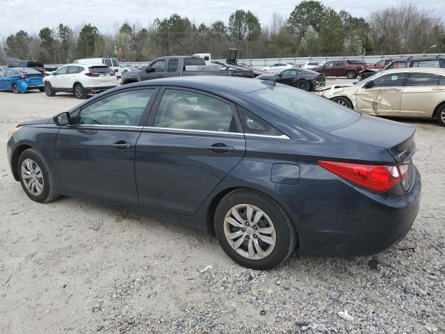 5NPEB4AC7CH463986 - 2012 HYUNDAI SONATA GLS BLUE photo 2