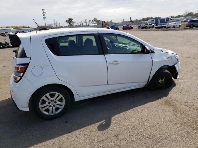 1G1JG6SBXL4129757 - 2020 CHEVROLET SONIC WHITE photo 3