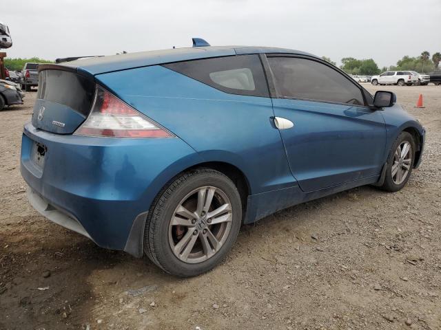 JHMZF1C47CS000014 - 2012 HONDA CR-Z BLUE photo 3