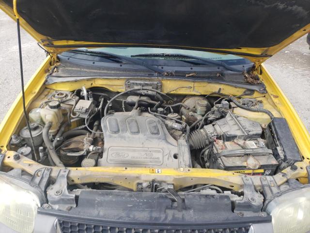 1FMYU04102KA25168 - 2002 FORD ESCAPE XLT YELLOW photo 12