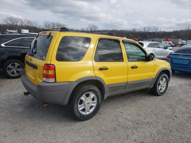 1FMYU04102KA25168 - 2002 FORD ESCAPE XLT YELLOW photo 3