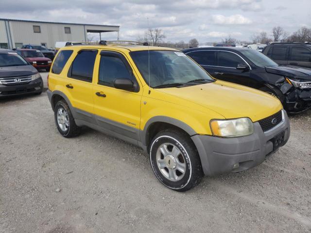 1FMYU04102KA25168 - 2002 FORD ESCAPE XLT YELLOW photo 4