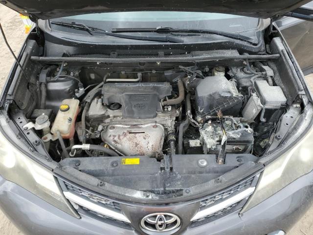 2T3RFREV3DW034935 - 2013 TOYOTA RAV4 XLE GRAY photo 12