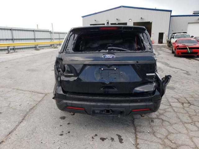 1FM5K8AT3JGB34660 - 2018 FORD EXPLORER POLICE INTERCEPTOR BLACK photo 6