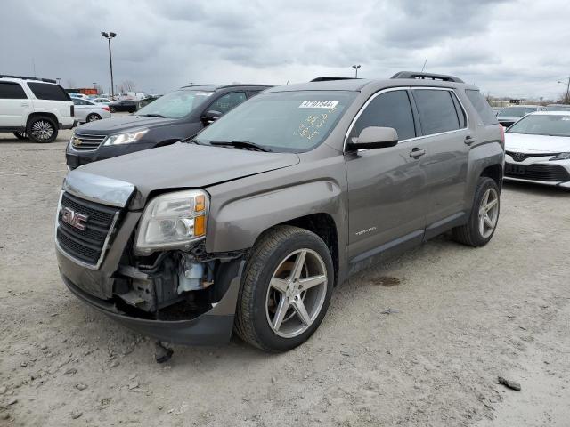 2CTFLUE53B6393617 - 2011 GMC TERRAIN SLT CHARCOAL photo 1