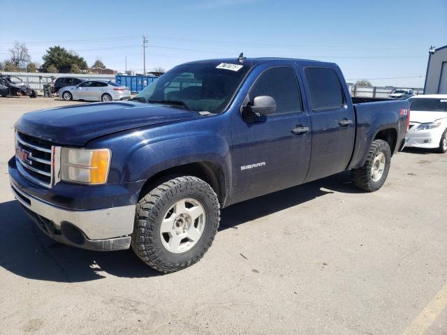 3GTP2VE7XCG185265 - 2012 GMC SIERRA K1500 SLE BLUE photo 1