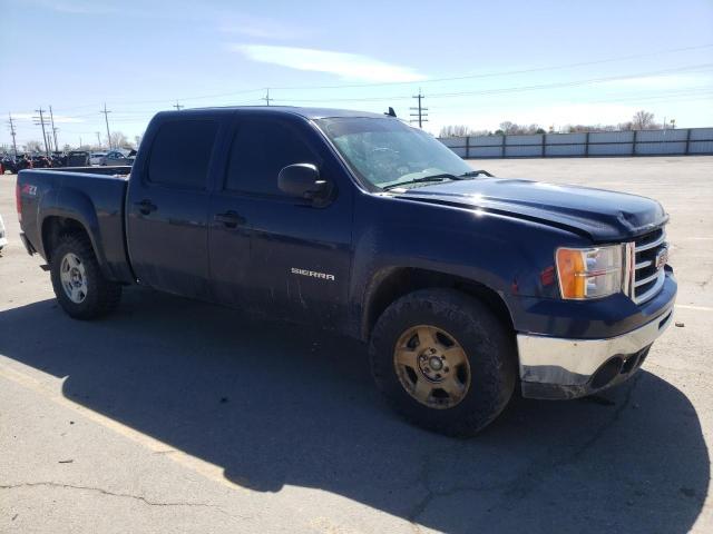 3GTP2VE7XCG185265 - 2012 GMC SIERRA K1500 SLE BLUE photo 4