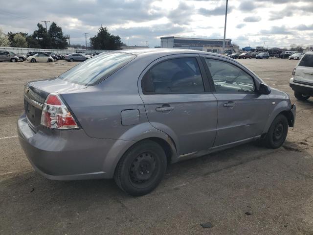 KL1TD56618B248548 - 2008 CHEVROLET AVEO BASE GRAY photo 3