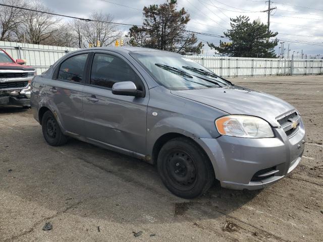 KL1TD56618B248548 - 2008 CHEVROLET AVEO BASE GRAY photo 4