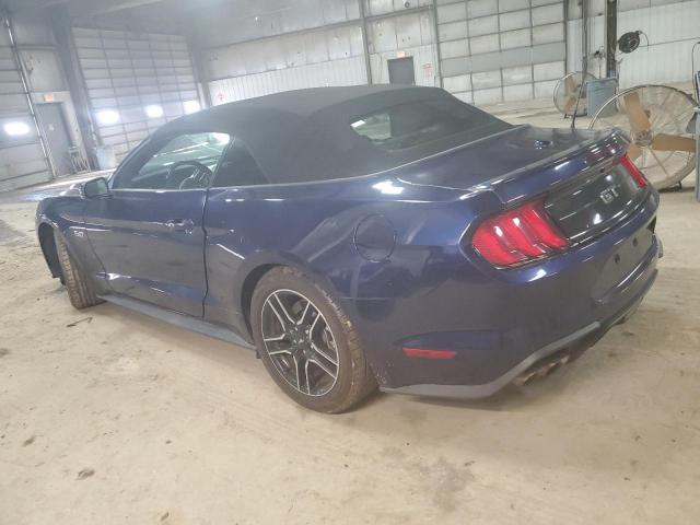 1FATP8FF7L5138294 - 2020 FORD MUSTANG GT BLUE photo 2