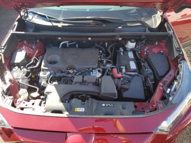 2T3P1RFV4PW367587 - 2023 TOYOTA RAV4 XLE RED photo 12