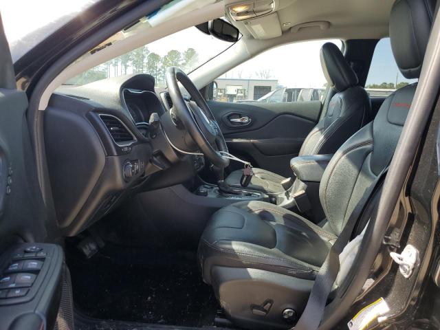 1C4PJMBX2KD311549 - 2019 JEEP CHEROKEE TRAILHAWK BLACK photo 7