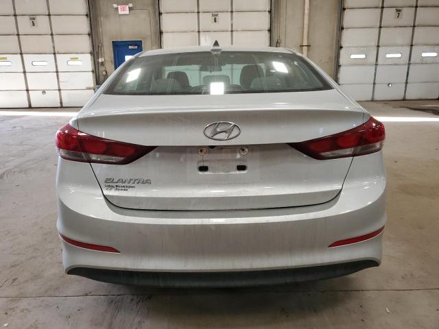 5NPD84LF5HH182004 - 2017 HYUNDAI ELANTRA SE SILVER photo 6