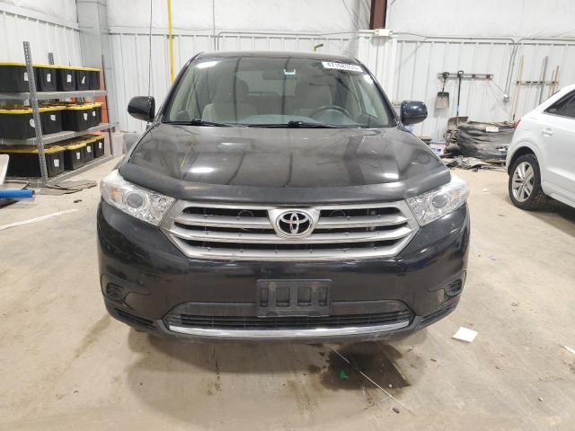 5TDZA3EH5BS012519 - 2011 TOYOTA HIGHLANDER BASE أسود صورة 5