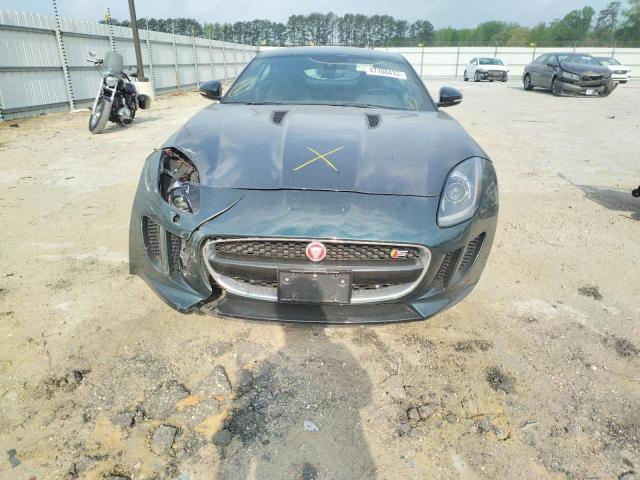 SAJWA6BU5F8K20028 - 2015 JAGUAR F-TYPE S GREEN photo 5