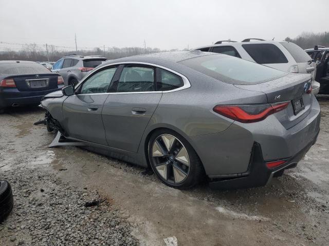 WBY43AW05PFP52093 - 2023 BMW I4 EDRIVE 35 GRAY photo 2