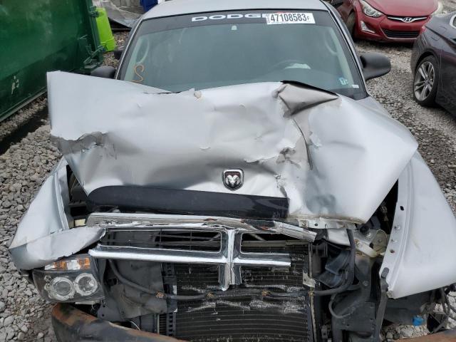 1B7GL12X42S542599 - 2002 DODGE DAKOTA BASE SILVER photo 11