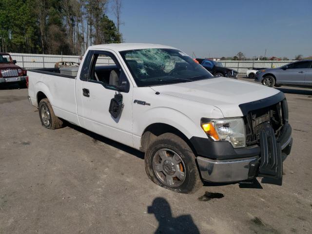 1FTMF1CMXEKG18426 - 2014 FORD F150 WHITE photo 4