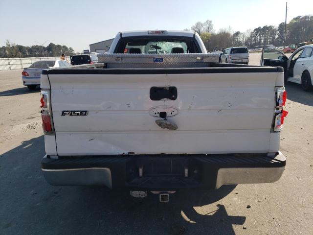 1FTMF1CMXEKG18426 - 2014 FORD F150 WHITE photo 6