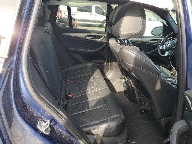 5UXTY9C04M9F93175 - 2021 BMW X3 XDRIVEM40I BLUE photo 11