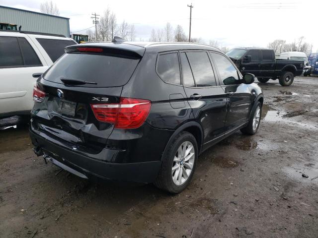 5UXWX9C57D0D00188 - 2013 BMW X3 XDRIVE28I BLACK photo 3