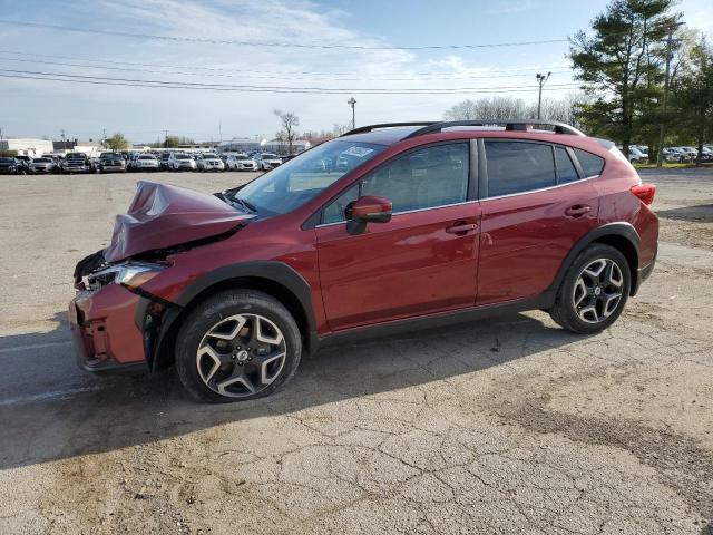 JF2GTALC5JH318783 - 2018 SUBARU CROSSTREK LIMITED RED photo 1