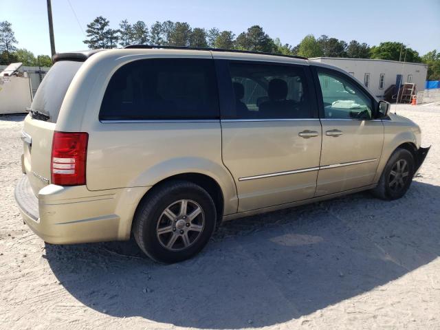 2A4RR5D18AR450526 - 2010 CHRYSLER TOWN & COU TOURING 金色 照片 3