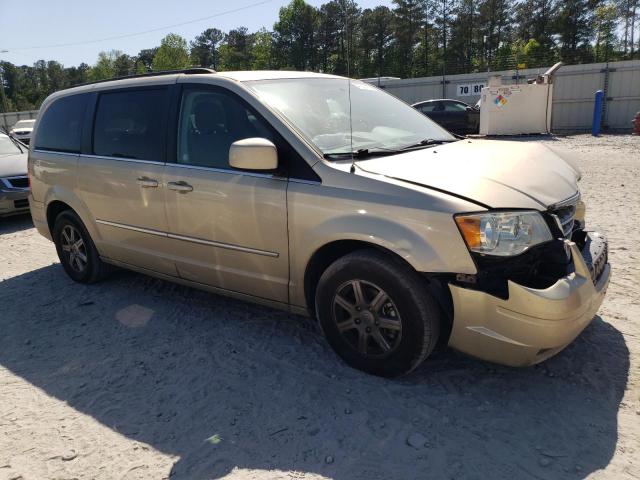 2A4RR5D18AR450526 - 2010 CHRYSLER TOWN & COU TOURING 金色 照片 4