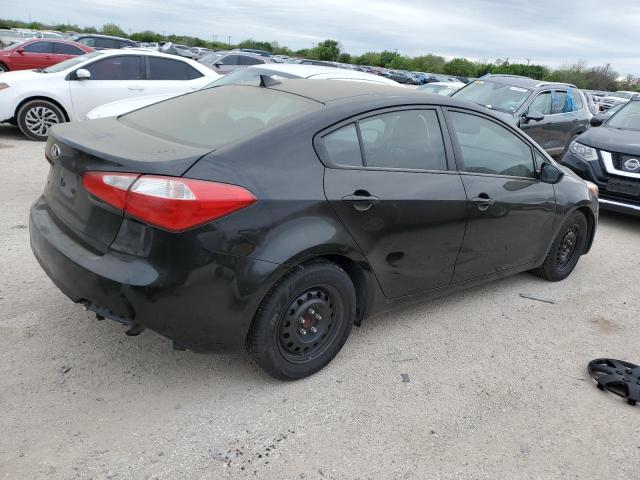 KNAFK4A60G5563767 - 2016 KIA FORTE LX BLACK photo 3