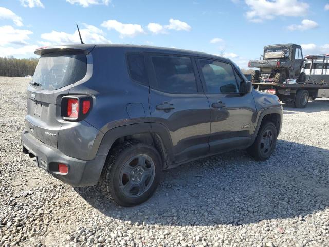 ZACCJBAH6JPH40710 - 2018 JEEP RENEGADE SPORT GRAY photo 3