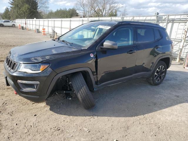 3C4NJDDB1MT599957 - 2021 JEEP COMPASS TRAILHAWK BLACK photo 1