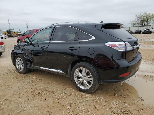 JTJBC1BA4B2035690 - 2011 LEXUS RX 450 BLACK photo 2