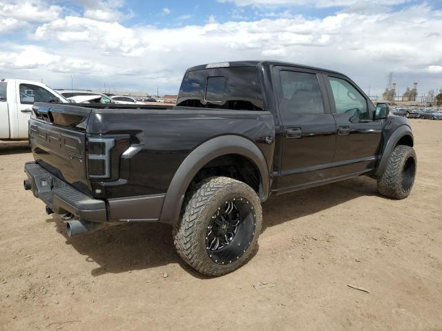 1FTFW1RG2JFA35278 - 2018 FORD F150 RAPTOR BLACK photo 3