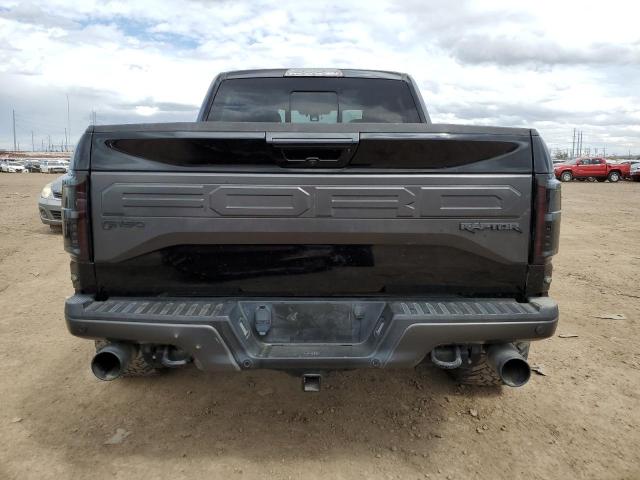 1FTFW1RG2JFA35278 - 2018 FORD F150 RAPTOR BLACK photo 6