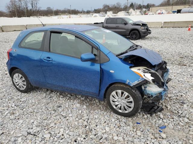 JTDJT923385173274 - 2008 TOYOTA YARIS BLUE photo 4