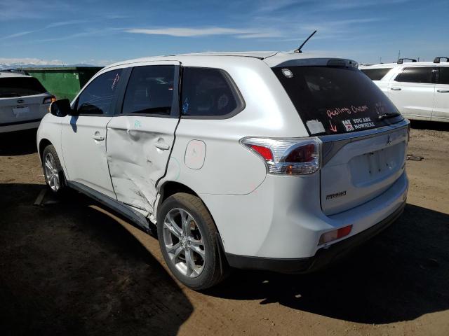 JA4AZ3A3XEZ007331 - 2014 MITSUBISHI OUTLANDER SE WHITE photo 2