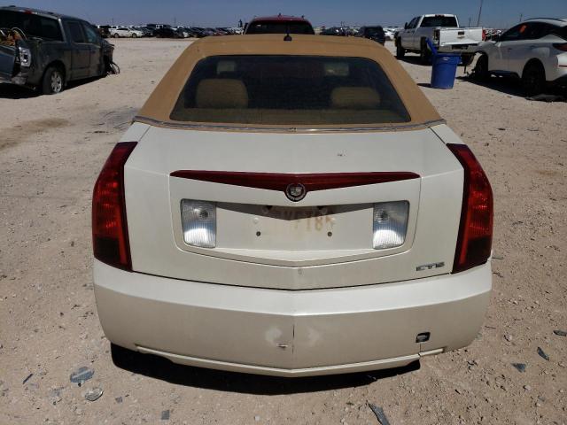 1G6DP567950151220 - 2005 CADILLAC CTS HI FEATURE V6 WHITE photo 6