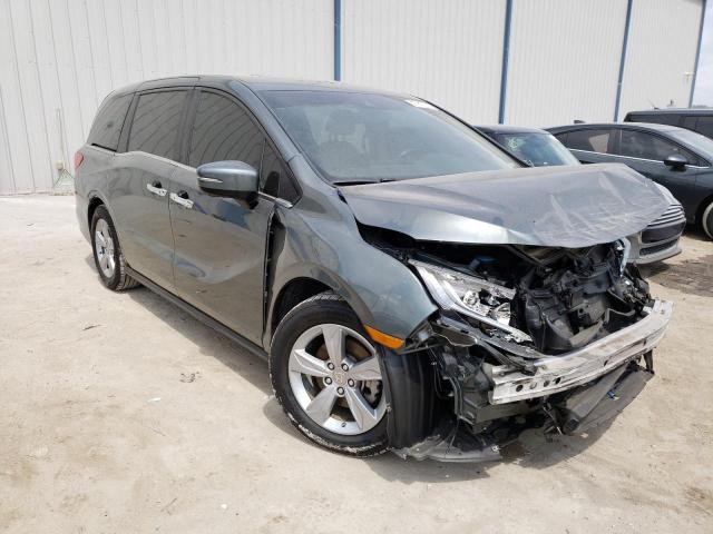 5FNRL6H74KB006794 - 2019 HONDA ODYSSEY EXL GRAY photo 4