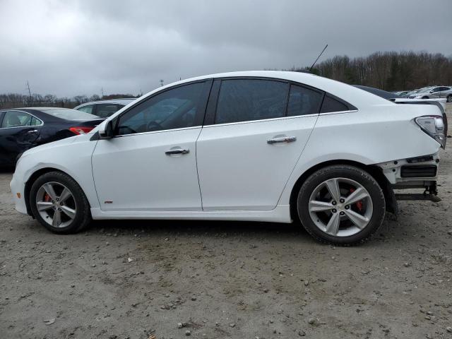 1G1PE5SB6F7122639 - 2015 CHEVROLET CRUZE LT WHITE photo 2