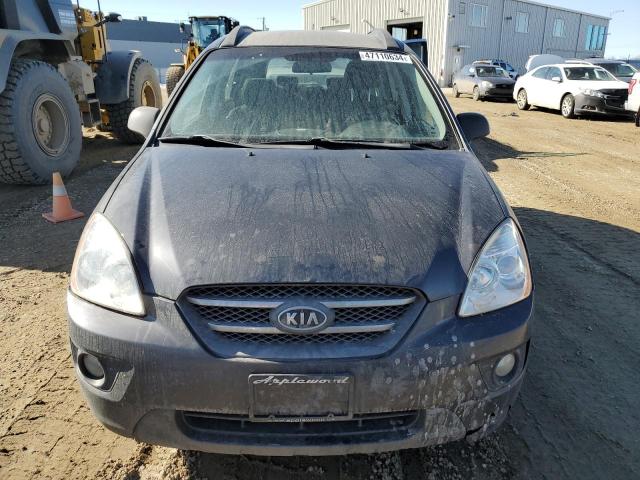 KNAFG525087161847 - 2008 KIA RONDO BASE GRAY photo 5