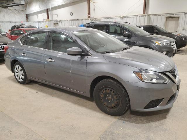 3N1AB7APXJY279566 - 2018 NISSAN SENTRA S GRAY photo 4