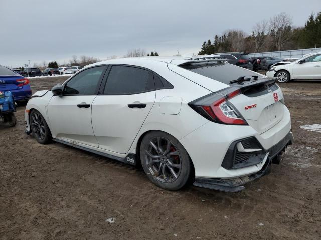 SHHFK7H94LU301696 - 2020 HONDA CIVIC SPORT TOURING WHITE photo 2