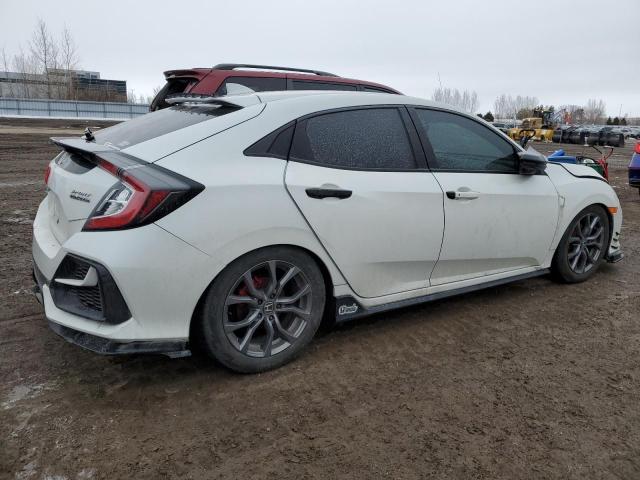 SHHFK7H94LU301696 - 2020 HONDA CIVIC SPORT TOURING WHITE photo 3