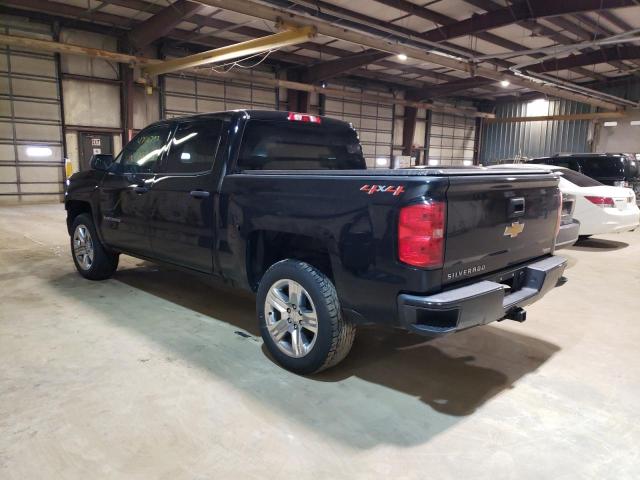 3GCUKPEC5JG204054 - 2018 CHEVROLET SILVERADO K1500 CUSTOM BLACK photo 2